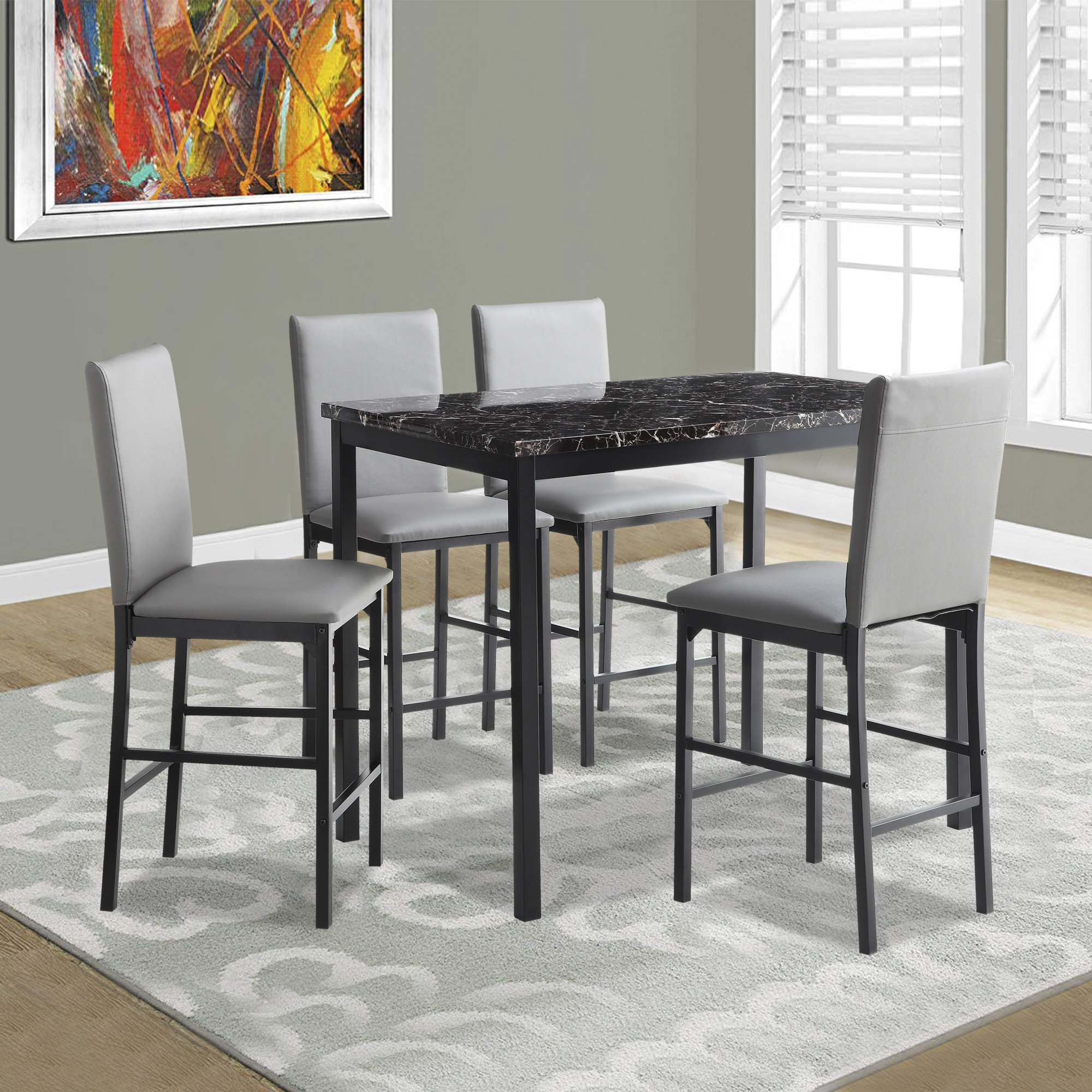 Latitude Run® 4 - Person Dining Set | Wayfair