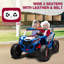 Voiture 24 V 2 places pour enfants avec télécommande UTV-102415279