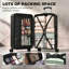 Plastic / Acrylic, Aluminum, Metal Luggage Rack