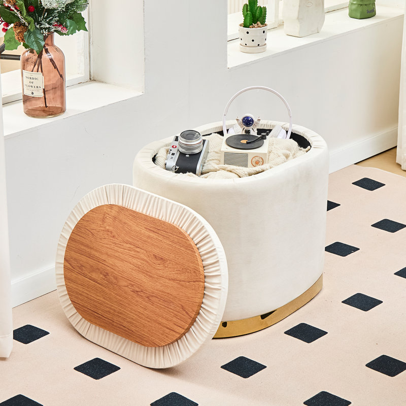 Upholstered Pouf