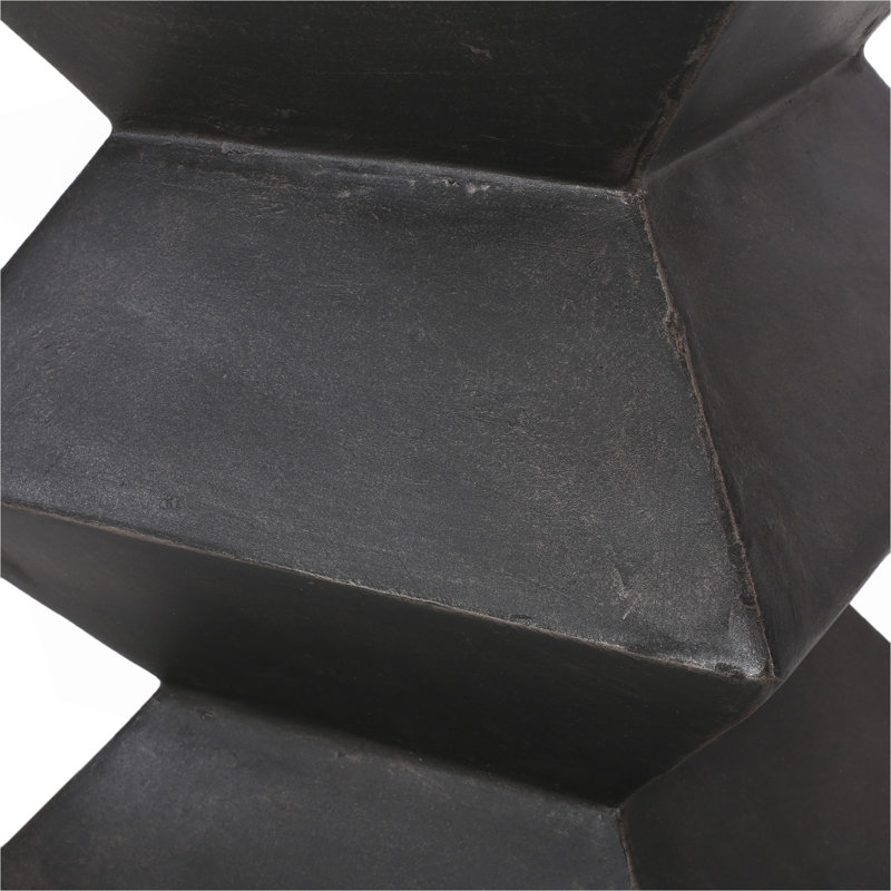 Table d'appoint d'extérieur en béton léger