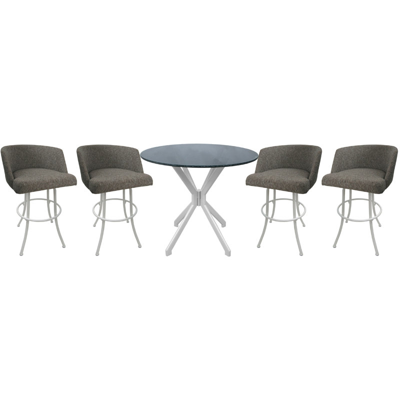 Ensemble repas pour 4 personnes Leister, Blanc