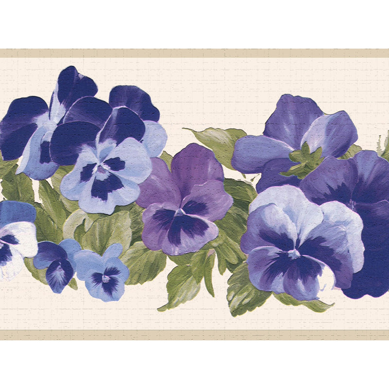 Peel & Stick Floral Border