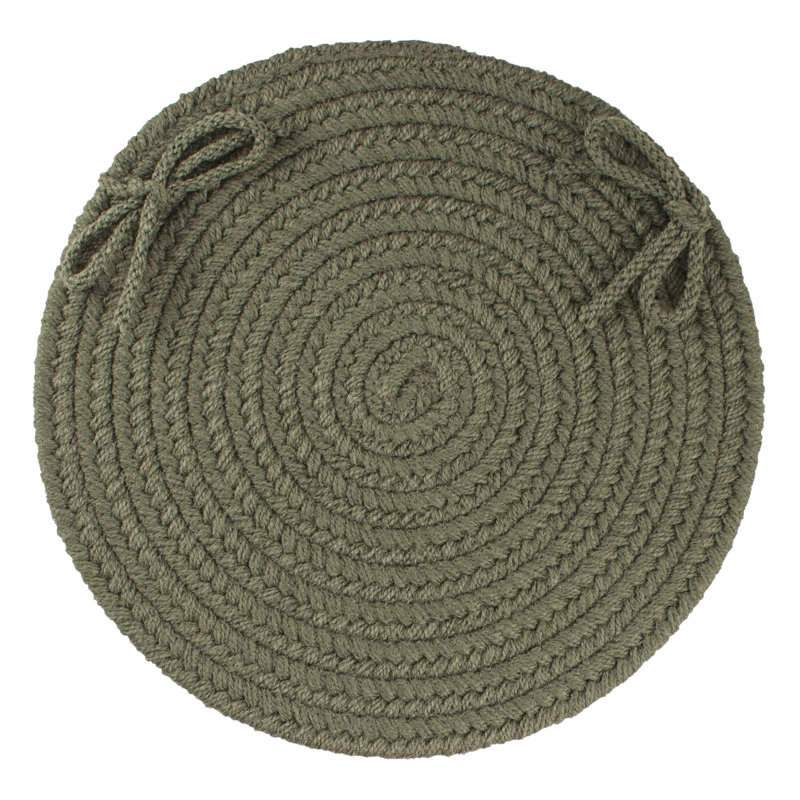 Coussin de chaise sophistiqué, Sauge foncé