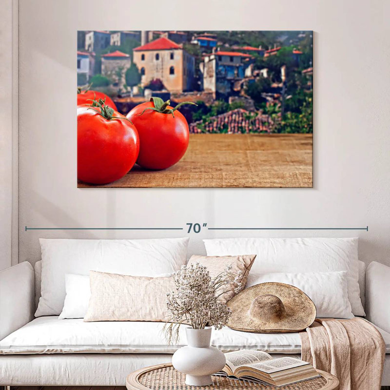 Yarlin Tuscan Tomatoes, 32" H x 48" W