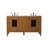 60 " W Freestanding Standard Free Standing 2 Double Vanity Bathroom Vanity With Marble Top-339834309