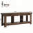 62.99" Long Solid Wood TV Stand With 3 Open Shelves-258540187