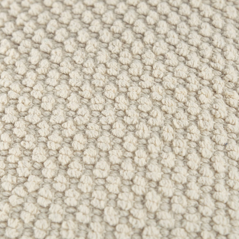 Coussin décoratif en coton, Naturel