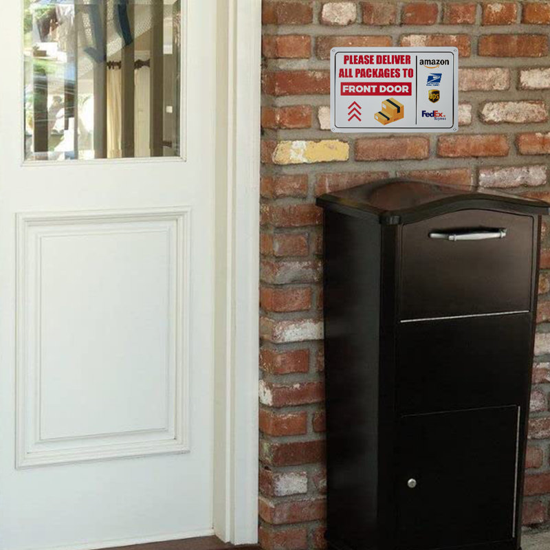 Packages Deliverie Here Sign