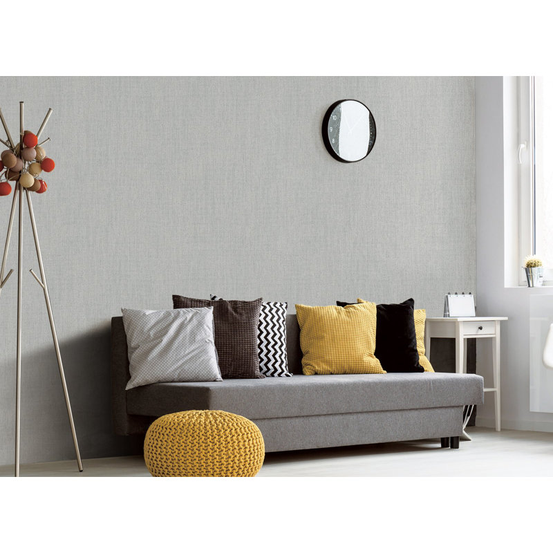 Galerie Designer Colours Climbing Texture Wallpaper, Grey
