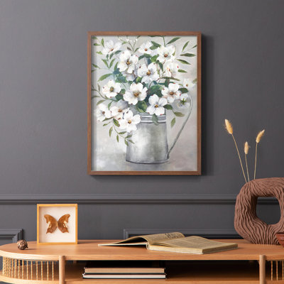 Cadeaux du printemps II, reproduction encadrée - bois massif