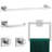 5 - Piece Bathroom Hardware Set (Set of 5)-111356142