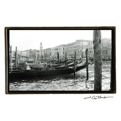 Waterways Of Venice IX by Laura DeNardo - Wrapped Canvas Print