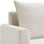 Oversized Upholstered Arm Chair Beige