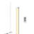 LED Corner Floor Lamp With Remote Control, Dimmable Standing Lamp For Living Room, Bedroom, Home Office, 7 Color Temperature Adjustable, Minimalist Design-149974707