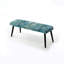 Banc oriental rembourré noir-135652902