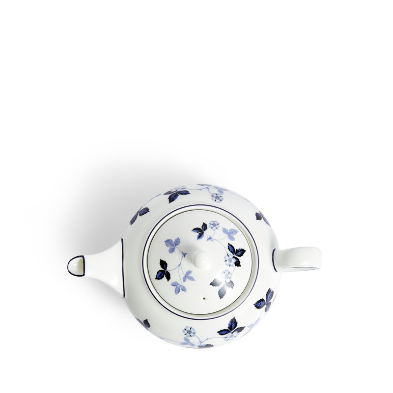 Wild Strawberry Inky Blue 27floz Teapot