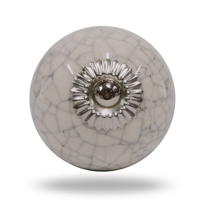 Paquet de boutons ronds surdimensionnés de 1 5/8 po Crackle