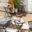 Round 35.5Cm L Side Table
