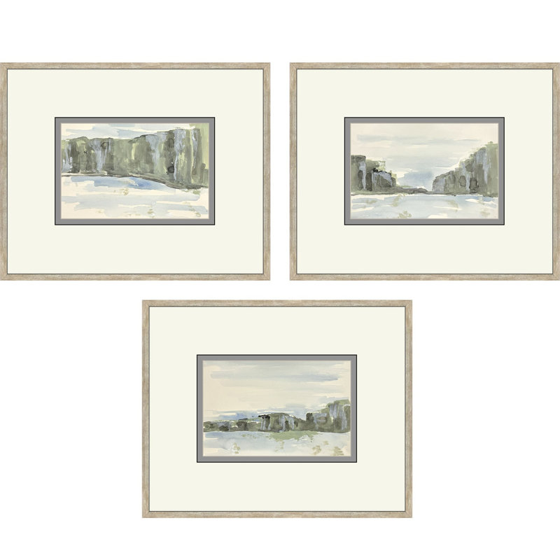 «Distant Landscape II», art encadré