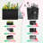 Large Rectangular Planter - Metal Rectangular Planter Box with Drainage Holes for Indoor and Outdoor Use-743315943-743315929