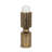 Akira Small Hammered Gold Metal Pillar Candle Holder-1773754826