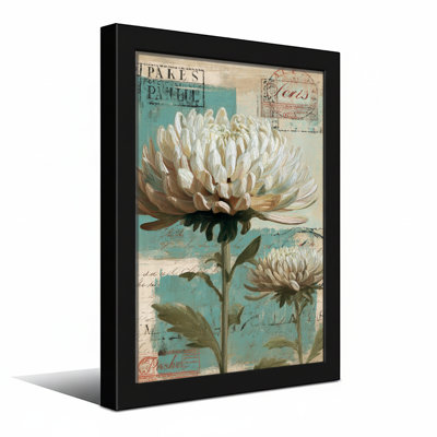Plantes et fleurs, reproduction d'art botanique rétro