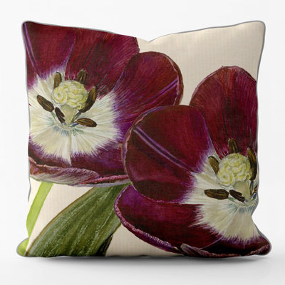 Kiheem Tulip Trinita Square Throw Cushion