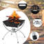 Barbecue au charbon portatif l 18 po Costway-94059730