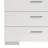 Vyara 5 - Drawer 34.6'' W Chest in Glossy White