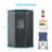 Portable Sauna Tent for Home, Full Body Steamer Sauna Box with 3L & 1500W Steamer, X-large Personal Sauna Tent For Spa Relaxation With Remote Control, Folding Chair& Mat, Black