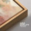 Coups de peinture abstraits, modernes et lumineux, grunge, vert, peinture encadrée, salon-101791616-101791618