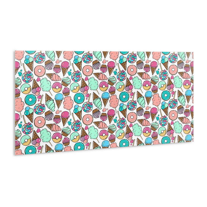 Chakya 50cm x 100cm PVC Field Tile in Blue