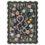 Tapis festonné moderne antidérapant Farmhouse Floral-1123934694
