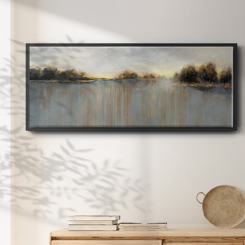 Rain at Dawn- Framed Canvas