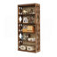 Étagère de rangement à hauteur ouverte 69,88 "à 6 niveaux avec tablettes Rhombus pour appartement, bureau, chambre à coucher et salon