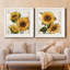 Tournesol d'été I - ensemble de 2 peintures-1646242990-1646242985-1722211482