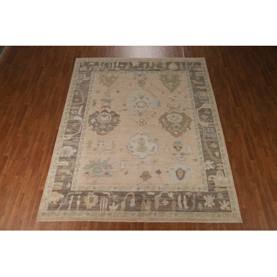 Vegetable Dye Oushak Turkish Area Rug 8x10 -  Rugsource, KLM-36229