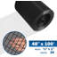 Fil soudé noir de calibre 16 de Fencer Wire avec treillis 0,5 po x 1 po, tailles multiples-109468698