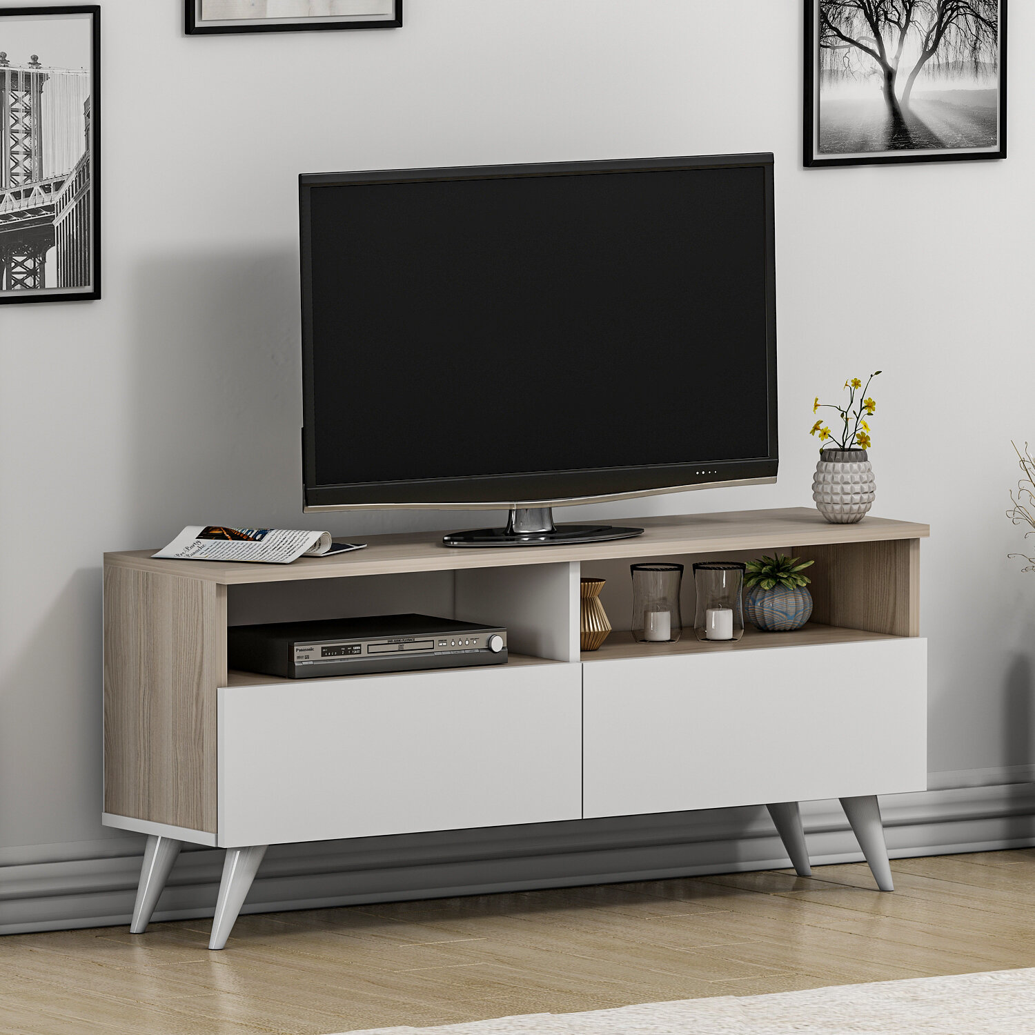 Corrigan Studio® Caidon TV Stand for TVs up to 42