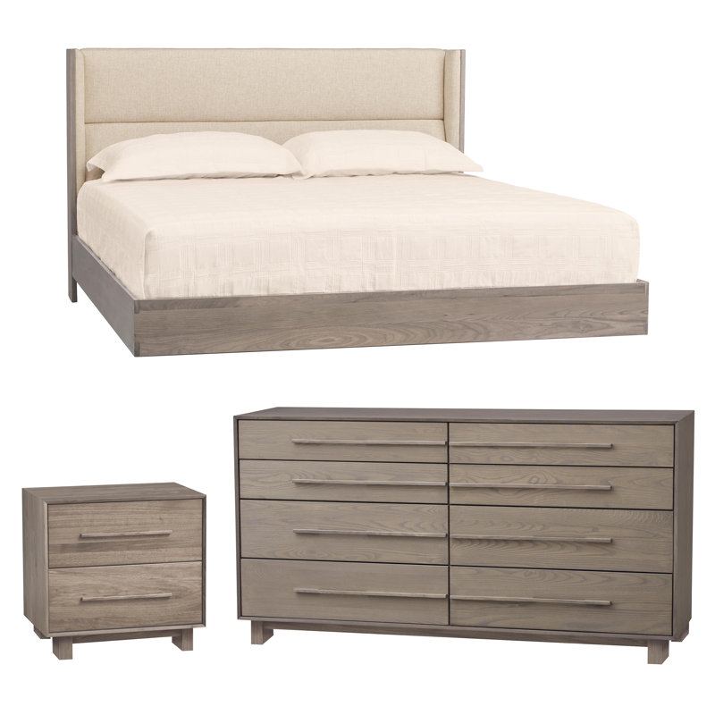 Sloane Upholstered Platform Configurable Bedroom Set