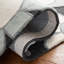 Tapis crème / ivoire / gris en laine touffeté à la main Asel-248043268