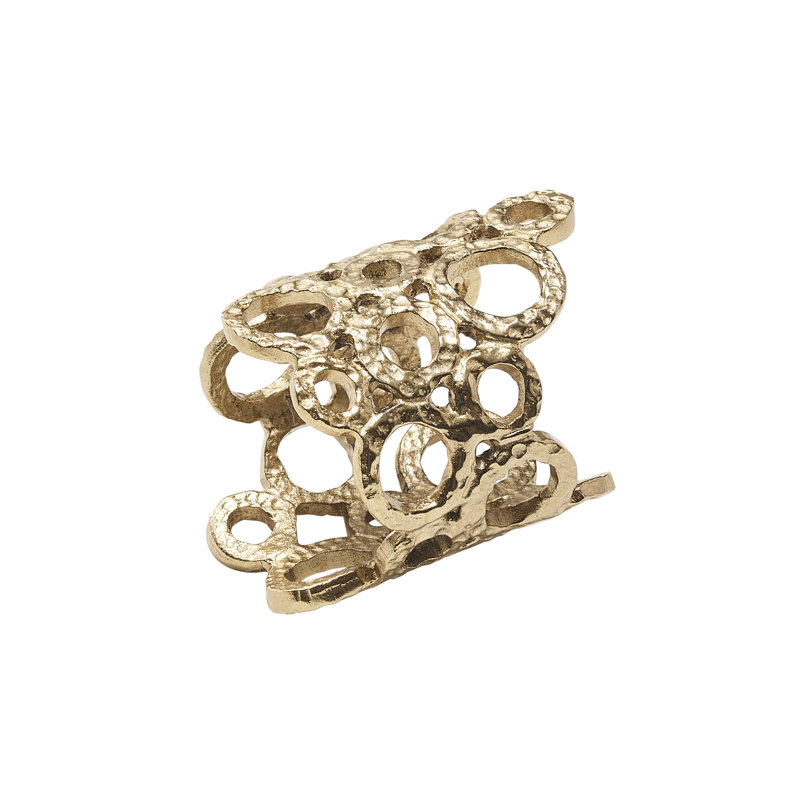 Orbit Napkin Ring In Gold