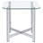 Contemporary 2-Piece Glass Coffee Table Set