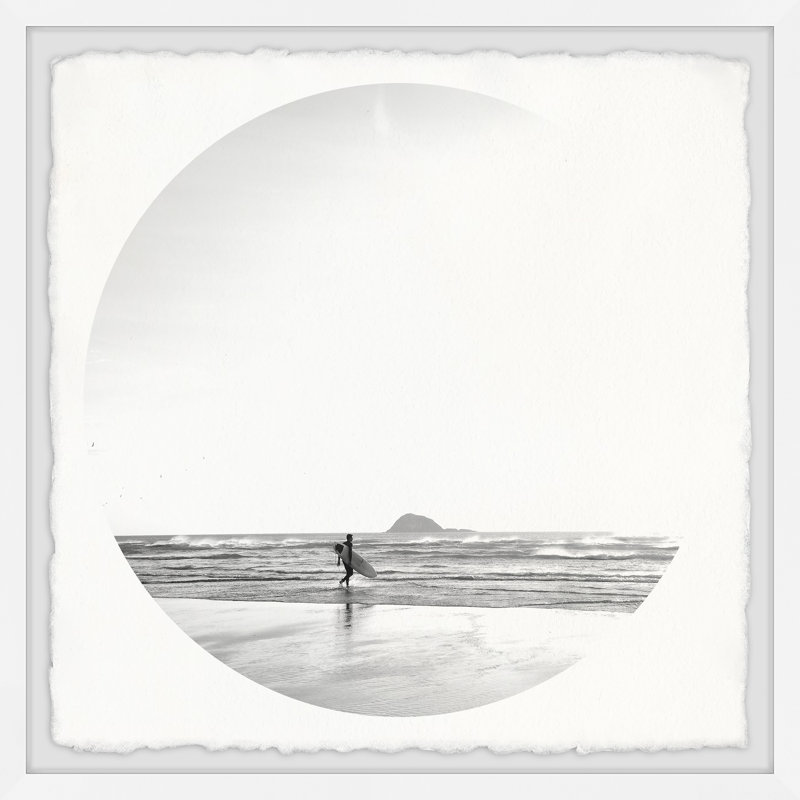 Walk Into The Ocean by Marmont Hill - Single Picture Frame Painting, 61cm H x 61cm W
