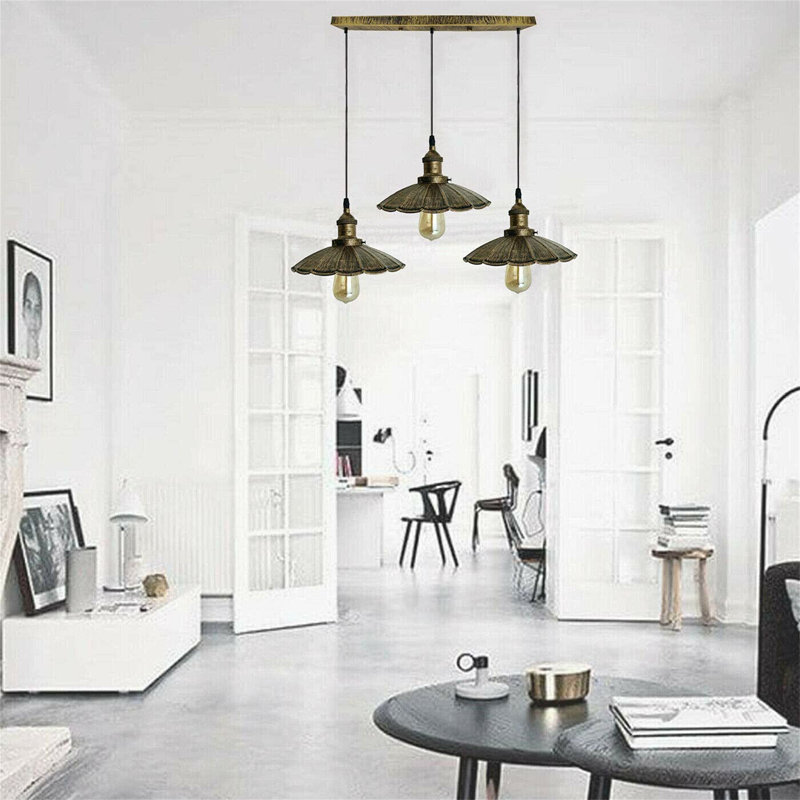 Arturo - Light Kitchen Island Pendant, Brushed Copper