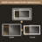84x40 Inch Frameless LED Bathroom Mirror
