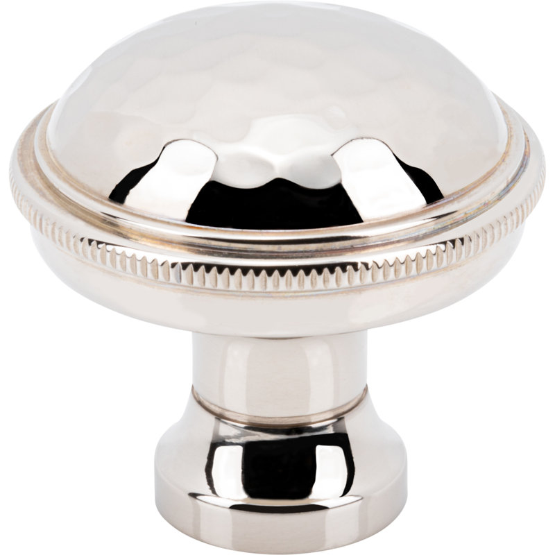 ArtWorth 1 5/16" Diameter Round Knob, Polished Nickel