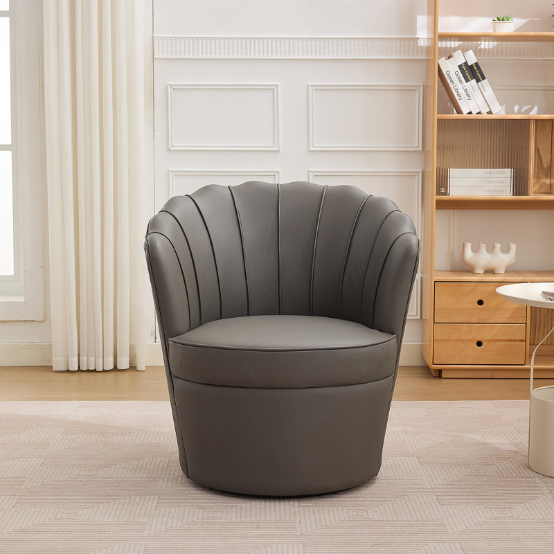 Chaise de bureau Petal, Gris