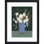 «Mason Jar Bouquet I» par Emma Scarvey - peinture encadrée